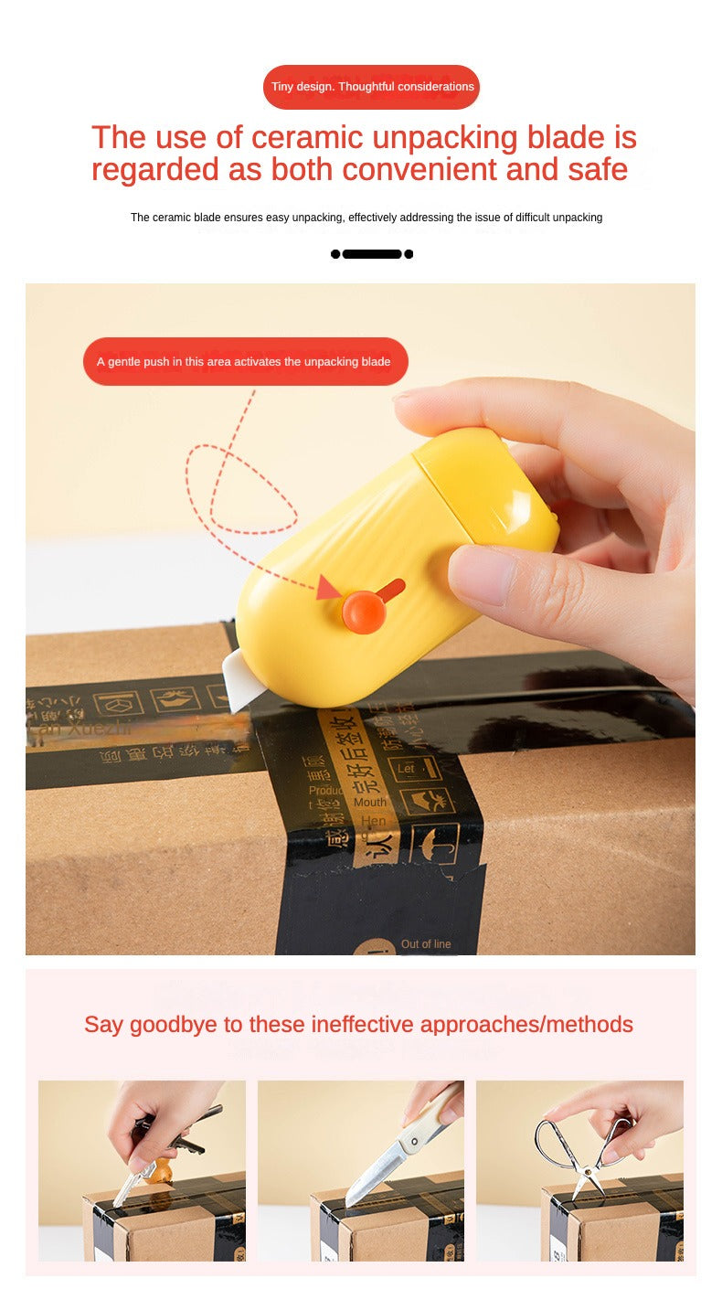 Parcel Opener with Confidential Remover Stamp