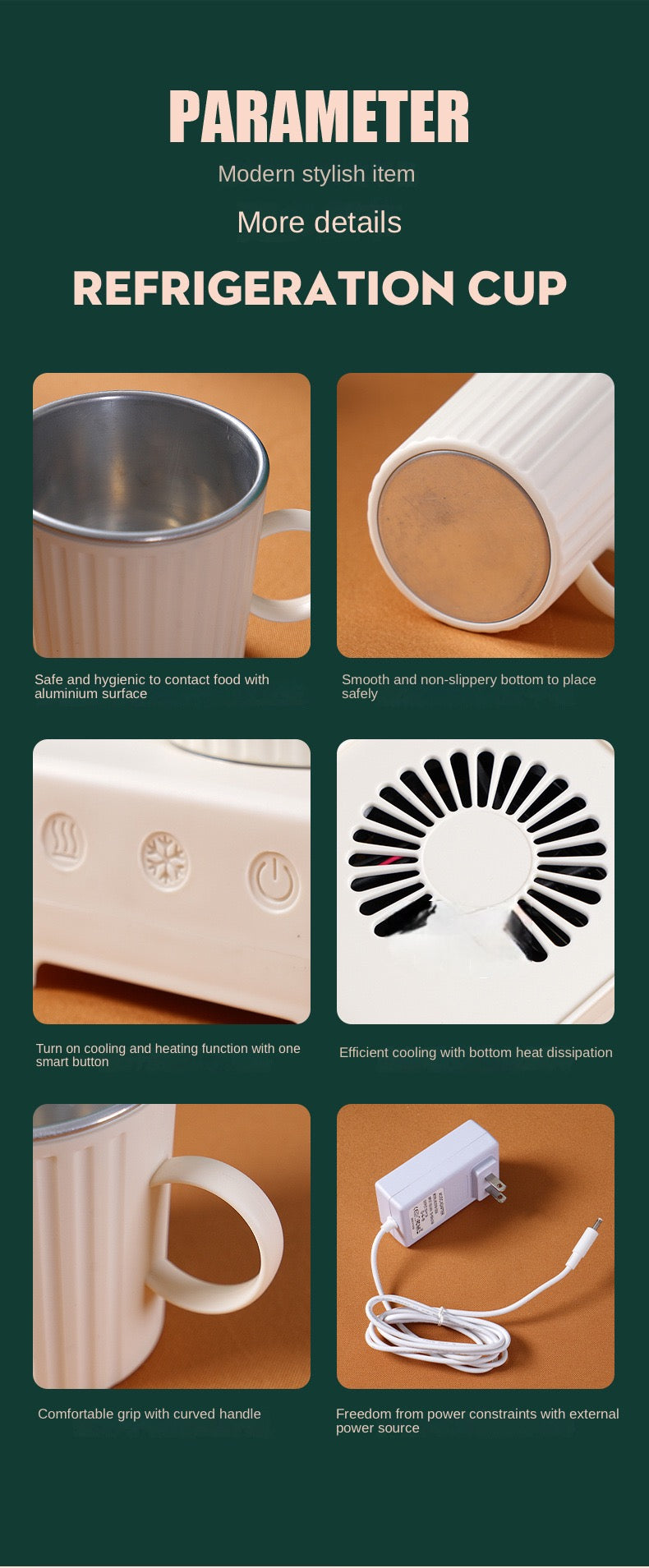 Multi-Function Cooling and Heating Dual-use Smart Cup