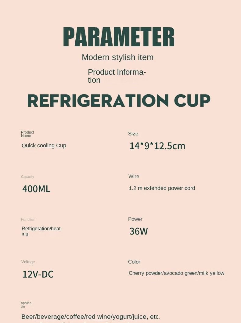 Multi-Function Cooling and Heating Dual-use Smart Cup